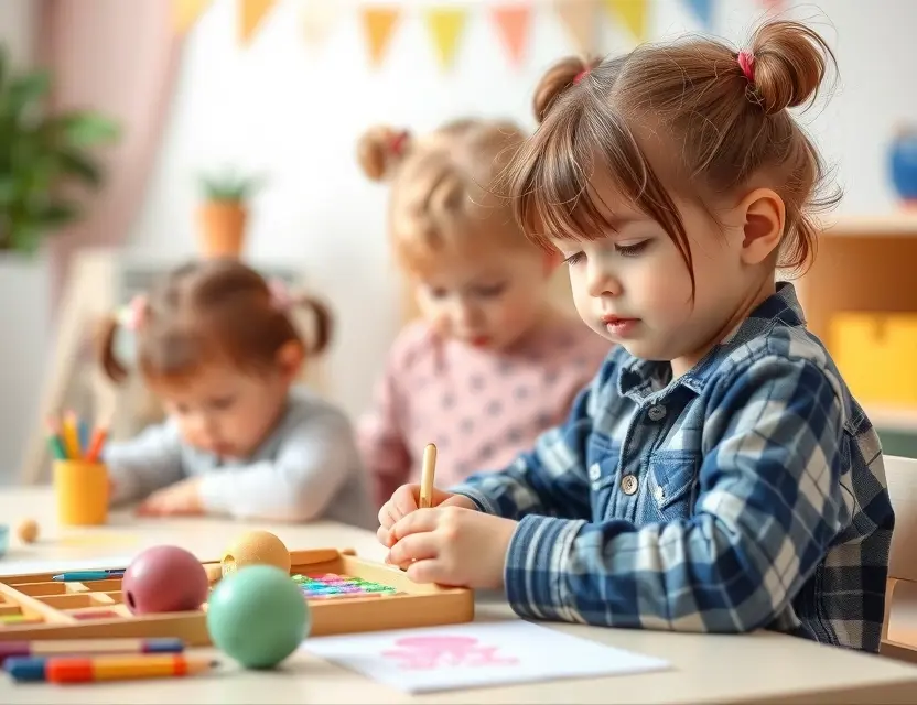 Творческое развитие у детей 2-3 лет