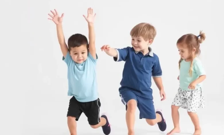Физическое развитие детей 4-5 лет